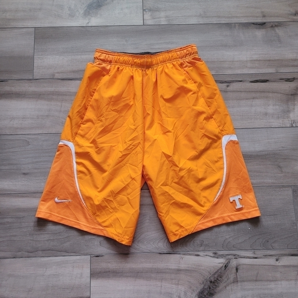 Nike Orange Men's Athletic Shorts
